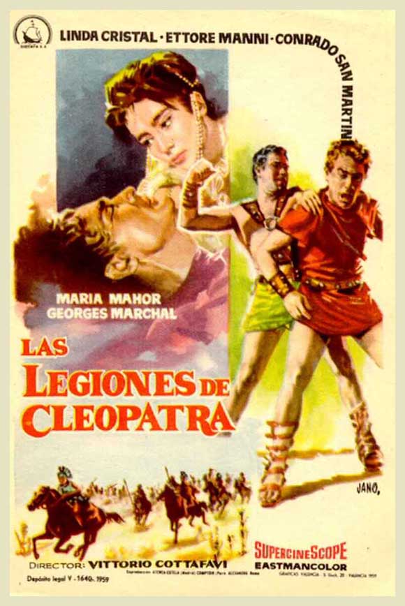 Legions of the Nile Movie Poster Print showcasing an epic scene from ancient Egypt.