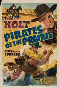 Pirates of the Prairie Movie Poster Print showcasing adventure and nostalgia.