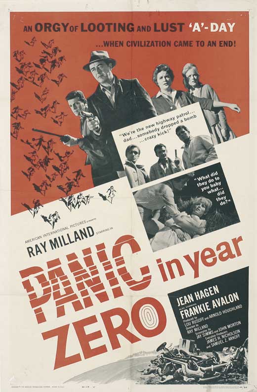 Panic in Year Zero Movie Poster Print featuring classic film artwork