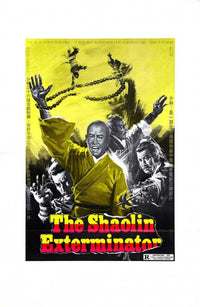 The 36 Shaolin Beads Movie Poster Print showcasing vibrant colors and classic film art.