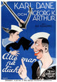 All at Sea Movie Poster Print showcasing nautical adventure theme.
