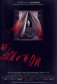 The House of the Devil Movie Poster Print featuring horror film artwork.