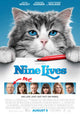Nine Lives Movie Poster Print featuring playful design