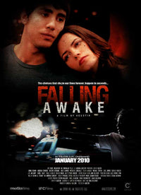 Falling Awake Movie Poster Print, vibrant artwork on premium paper.
