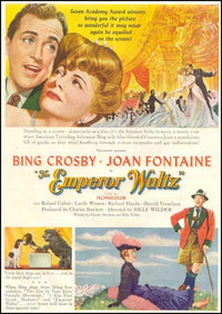 The Emperor Waltz Movie Poster Print showcasing classic film artistry.