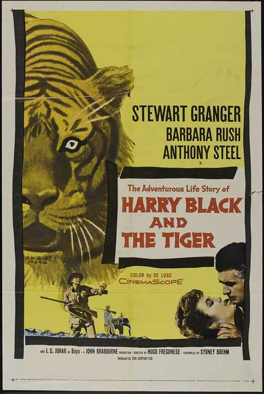 Harry Black and the Tiger Movie Poster Print (11x17)