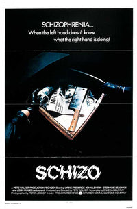 Schizo Movie Poster Print showcasing cinematic art in vibrant colors.