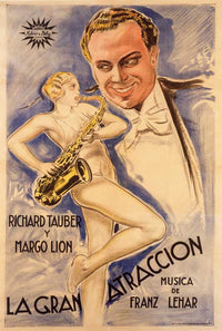 The Main Attraction Movie Poster Print showcasing cinematic art.