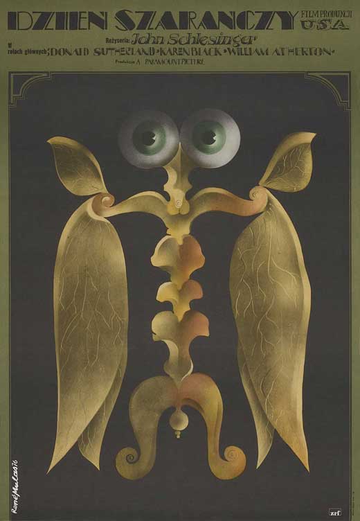 The Day of the Locust Movie Poster Print showcasing iconic film imagery.