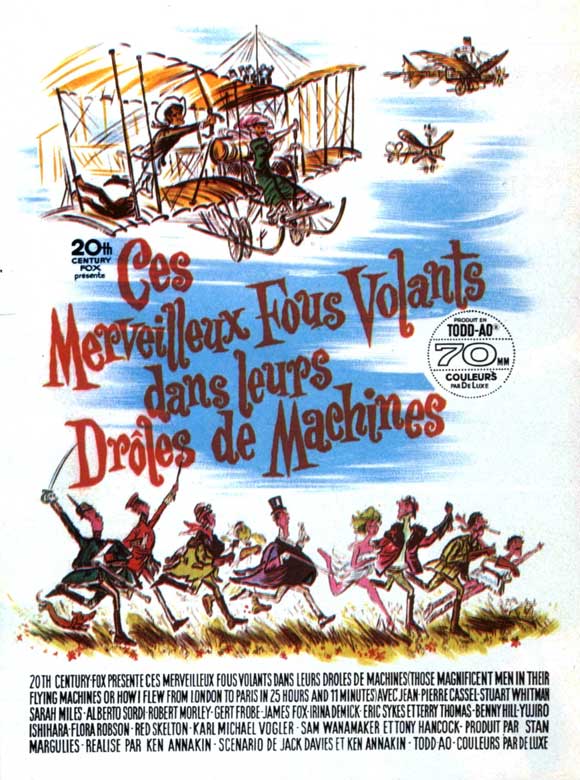 Those Magnificent Men in Their Flying Machines Movie Poster Print