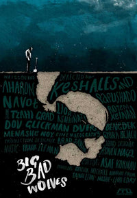 Big Bad Wolves Movie Poster Print featuring dark cinematic visuals.
