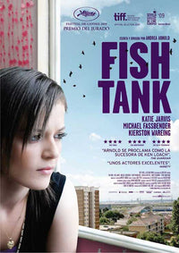 Fish Tank Movie Poster Print showcasing vibrant colors and cinematic theme.