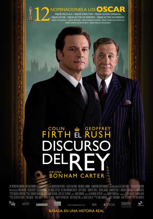 The King's Speech Movie Poster Print showcasing a historical film moment.