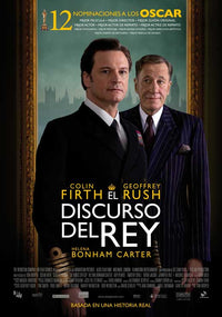 The King's Speech Movie Poster Print showcasing a historical film moment.