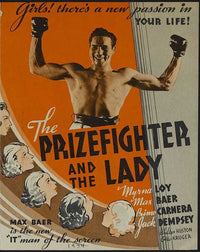 Prize Fighter Movie Poster Print showcasing boxing action.
