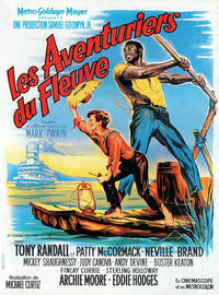 The Adventures of Huckleberry Finn Movie Poster Print featuring classic literary themes.
