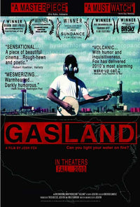 GasLand Movie Poster Print featuring environmental themes.