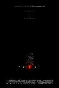 Devil Movie Poster Print showcasing dark themes and horror elements.