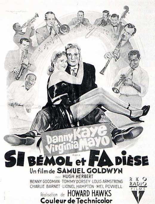 A Song Is Born Movie Poster Print showcasing classic cinema artwork.