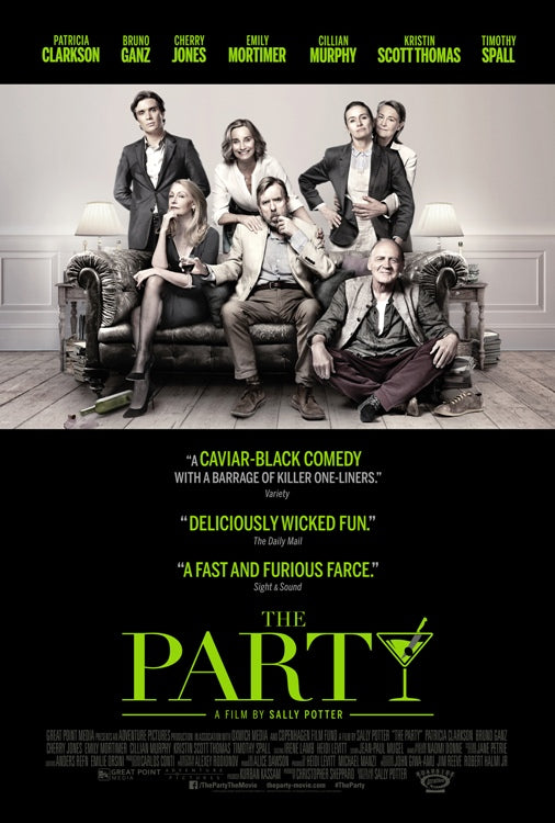 The Party Movie Poster Print showcasing vibrant colors and cinematic appeal.