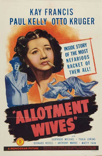 Allotment Wives Movie Poster Print showcasing cinematic themes.