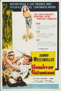 Cannibal Attack Movie Poster Print featuring bold visuals for horror movie enthusiasts.