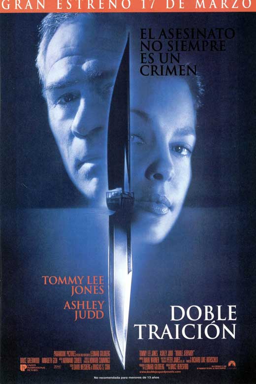 Double Jeopardy Movie Poster Print featuring captivating imagery.