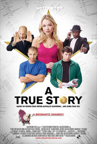 A True Story Movie Poster Print showcasing unique narrative visuals.