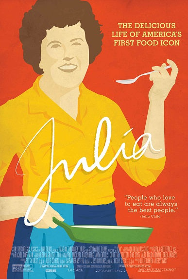 Julia Movie Poster Print featuring vibrant colors and cinematic design.