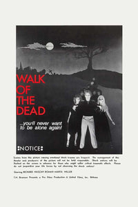 Vengeance of the Zombies Movie Poster Print showcasing classic horror artwork.
