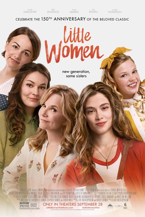 Little Women Movie Poster Print featuring classic film artwork