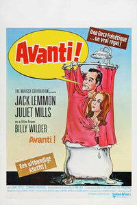 Avanti! Movie Poster Print showcasing classic cinematic art.