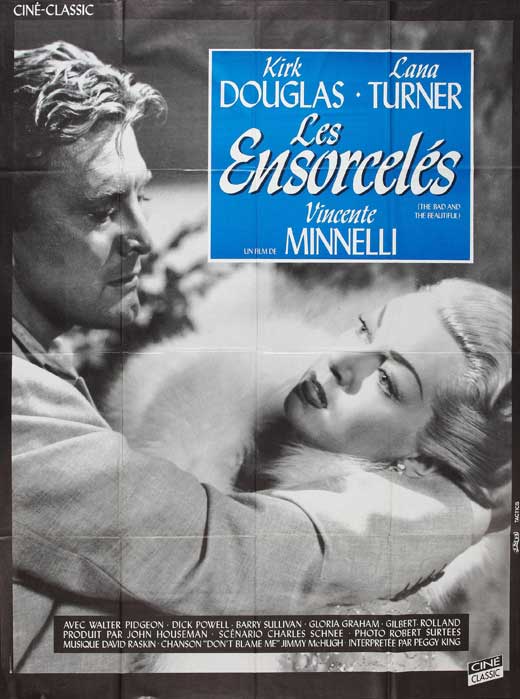 The Bad and the Beautiful Movie Poster Print showcasing classic Hollywood imagery.