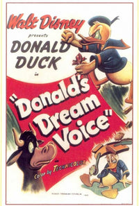 Donald's Dream Voice Movie Poster featuring enchanting animation art.