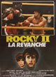 Rocky 2 Movie Poster Print showcasing iconic film art.