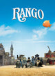 Rango Movie Poster Print showcasing vibrant animated artwork.