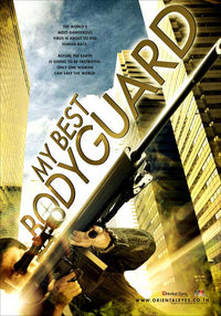 My Best Bodyguard movie poster print featuring iconic scenes.