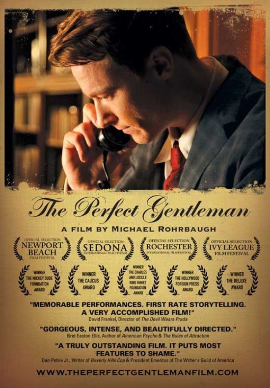 The Perfect Gentleman Movie Poster featuring elegant design