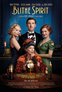 Blithe Spirit Movie Poster Print showcasing classic cinema charm.