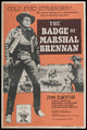 The Badge of Marshal Brennan Movie Poster Print
