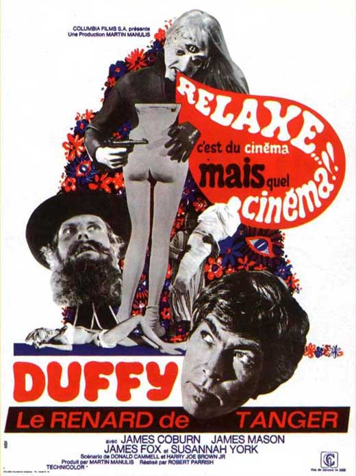Duffy Movie Poster Print showcasing classic film artwork.