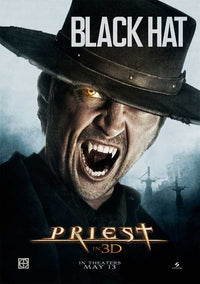 Priest Movie Poster Print showcasing thrilling cinematic art.