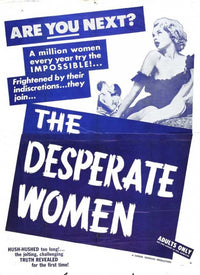 The Desperate Women Movie Poster Print featuring vibrant imagery.