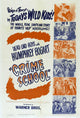 Crime School Movie Poster Print featuring classic film imagery.