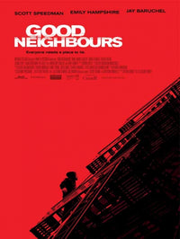 Good Neighbours Movie Poster Print showcasing vibrant colors and cinematic art.