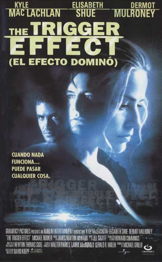 The Trigger Effect Movie Poster Print showcasing suspenseful cinematic art.