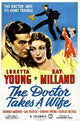 The Doctor Takes a Wife Movie Poster Print showcasing classic cinema art.