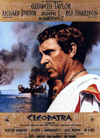 Cleopatra Movie Poster Print featuring iconic film artwork.