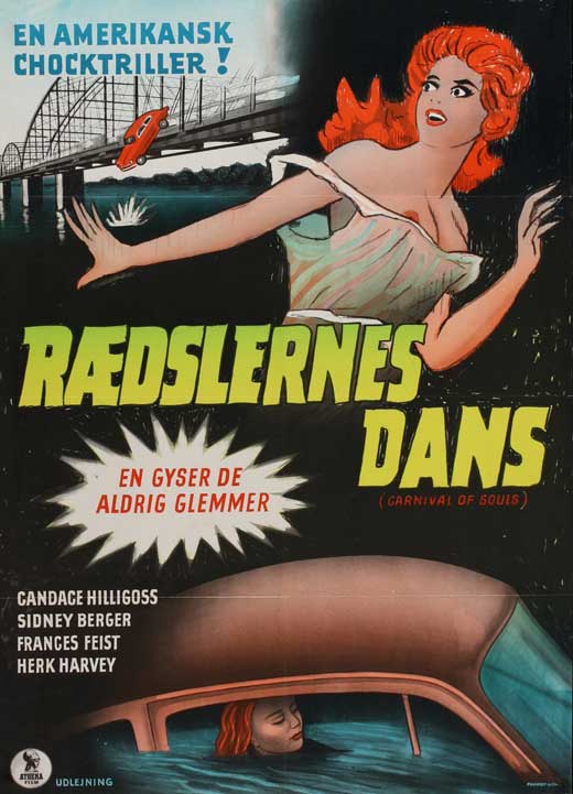 Carnival of Souls Movie Poster Print showcasing iconic horror film art.