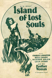 Island of Lost Souls Movie Poster Print showcasing classic film art